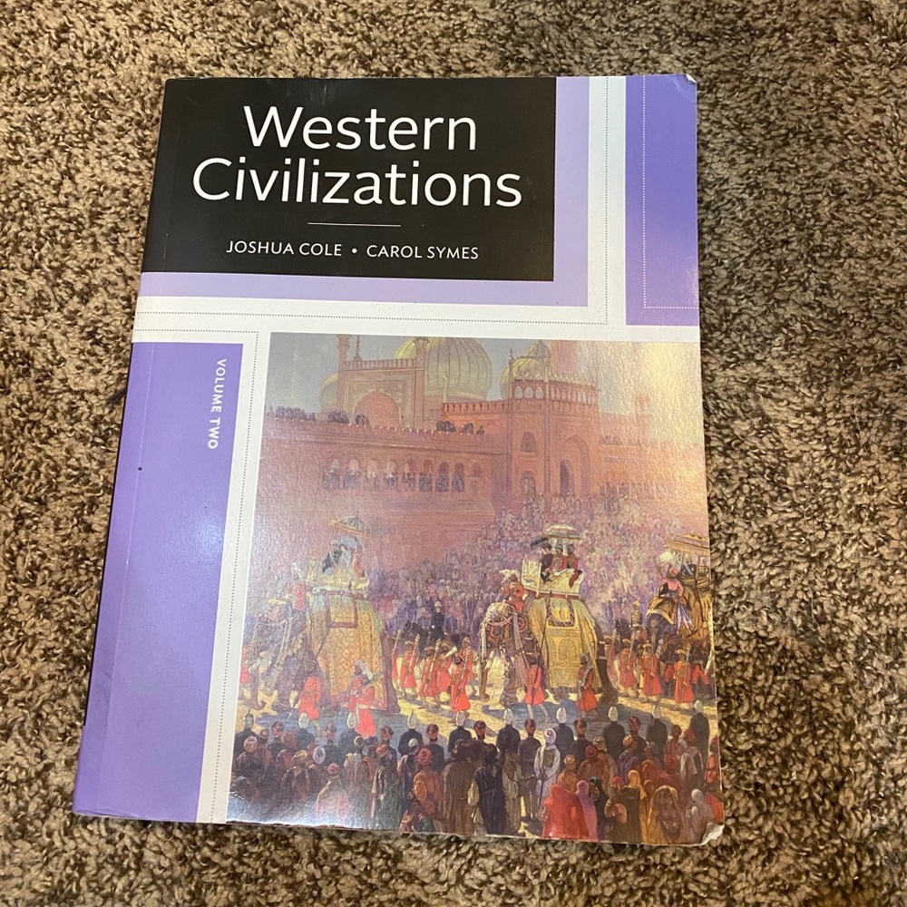 College Western Civilization Book
